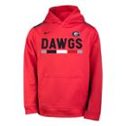 Boys 8-20 Nike Georgia Bulldogs Therma-fit Hoodie, Size: S 8, Red
