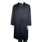 Men's Jean-paul Germain Classic-fit 46-inch All-weather Rain Jacket, Size: 46 Long, Black