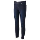 Women's Juicy Couture Flaunt It Seamless Skinny Jeans, Size: 16 T/l, Blue Other