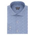 Men's Van Heusen Traveler Slim-fit 4-way Stretch Dress Shirt, Size: M-32/33, Med Blue