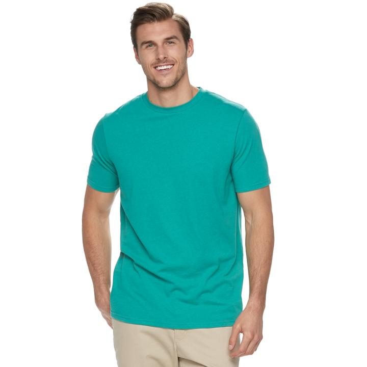 Big & Tall Urban Pipeline® Ultimate Heather Tee, Men's, Size: L Tall, Med Green