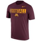 Men's Nike Minnesota Golden Gophers Dri-fit Football Tee, Size: Small, Multicolor