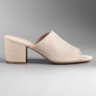 Simply Vera Vera Wang Shirley Women's High Heels, Size: 10, Natural