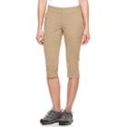 Women's Columbia Zephyr Heights Woven Capris, Size: 12, Red/coppr (rust/coppr)