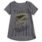 Girls 7-16 Harry Potter I Solemnly Swear Graphic Tee, Size: Small, Grey (charcoal)
