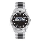 Game Time, Men's Seattle Seahawks Heavy Hitter Watch, Silver