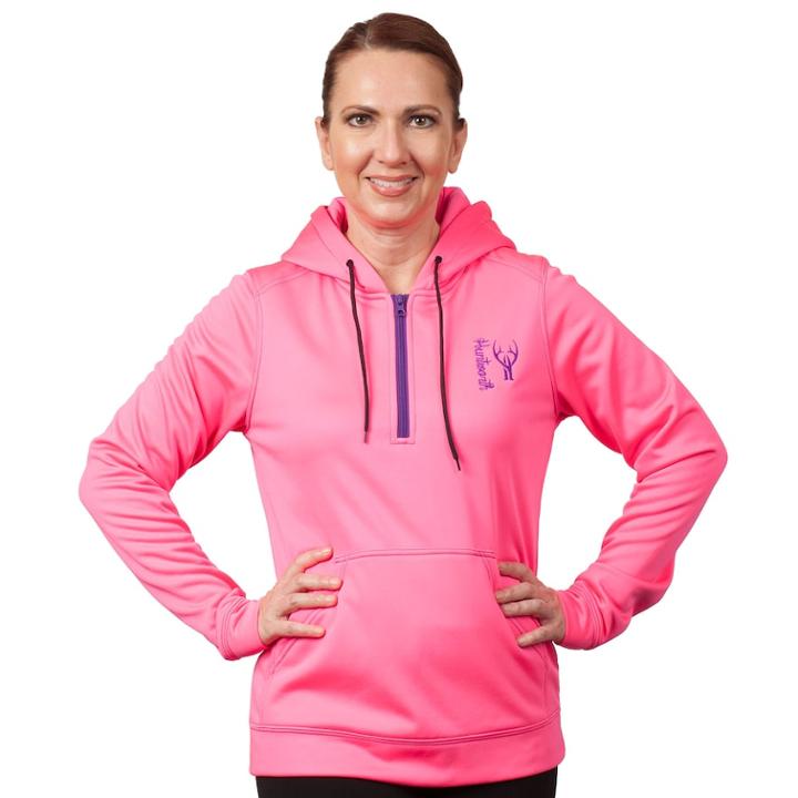 Women's Huntworth Performance Fleece Hunting Hoodie, Size: Xl, Brt Pink