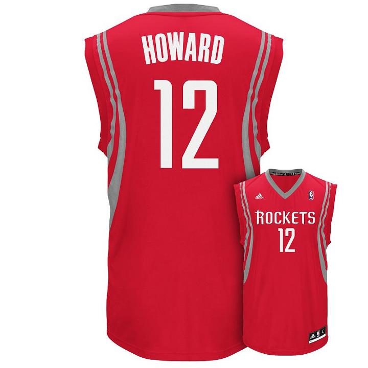Men's Adidas Houston Rockets Dwight Howard Nba Jersey, Size: Xxl, Red