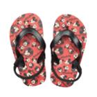 Disney's Mickey Mouse Toddler Boy Thong Flip Flop Sandals, Size: Medium, Black