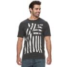 Big & Tall Apt. 9&reg; Breezy Flag Graphic Tee, Men's, Size: 3xb, Black