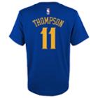 Boys 8-20 Golden State Warriors Klay Thompson Player Name & Number Replica Tee, Size: L 14-16, Blue Other