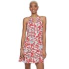 Juniors' Candie's&reg; Floral Halter Dress, Teens, Size: Small, Pink