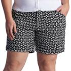 Plus Size Lee Chino Bermuda Shorts, Women's, Size: 25 - Regular, Black