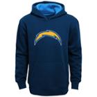 Boys 8-20 Los Angeles Chargers Prime Pullover Fleece Hoodie, Size: L 14-16, Blue (navy)