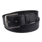 Men's Levi's&reg; Leather Saddle-stitched Belt, Size: 36, Black