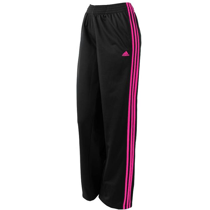 Women's Adidas Tricot Pants, Size: Medium, Black