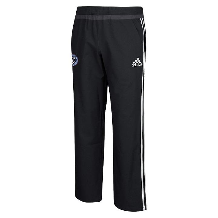 Men's Adidas New York City Fc Anthem Pants, Size: Xxl, Black