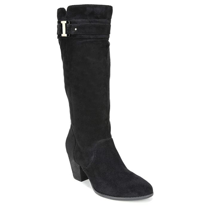 Dr. Scholl's Devote Women's Knee High Boots, Size: Medium (9.5), Black