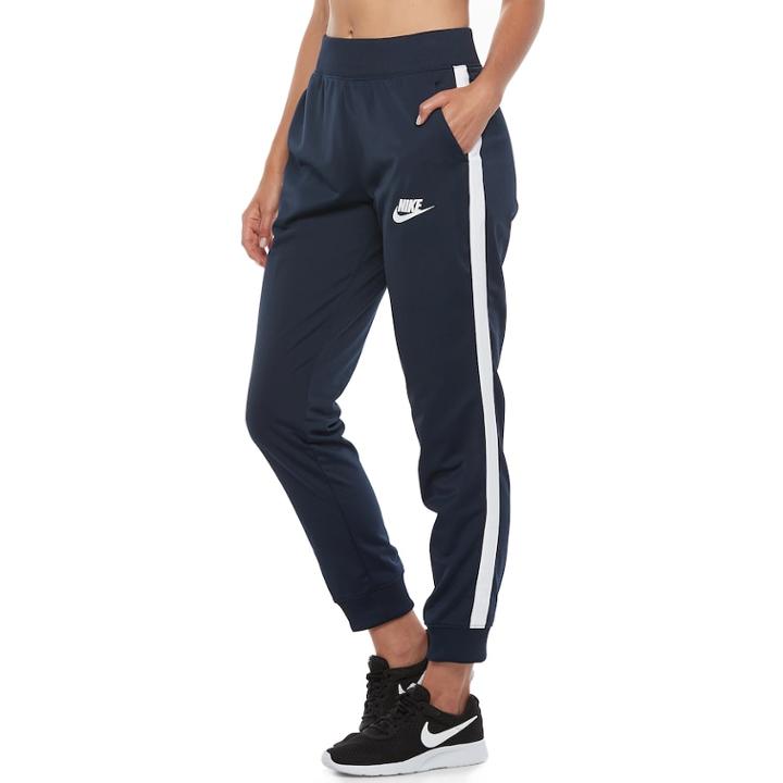 Women's Nike Track Pants, Size: Large, Light Blue