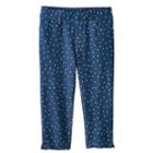 Girls 4-10 Jumping Beans&reg; Dotted Capri Jeggings, Girl's, Size: 5, Purple