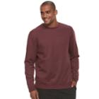 Men's Tek Gear&reg; Ultra Soft Fleece Top, Size: Medium, Dark Red