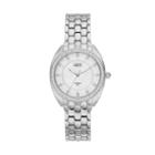 Burgi Women's Diamond & Crystal Watch, Grey