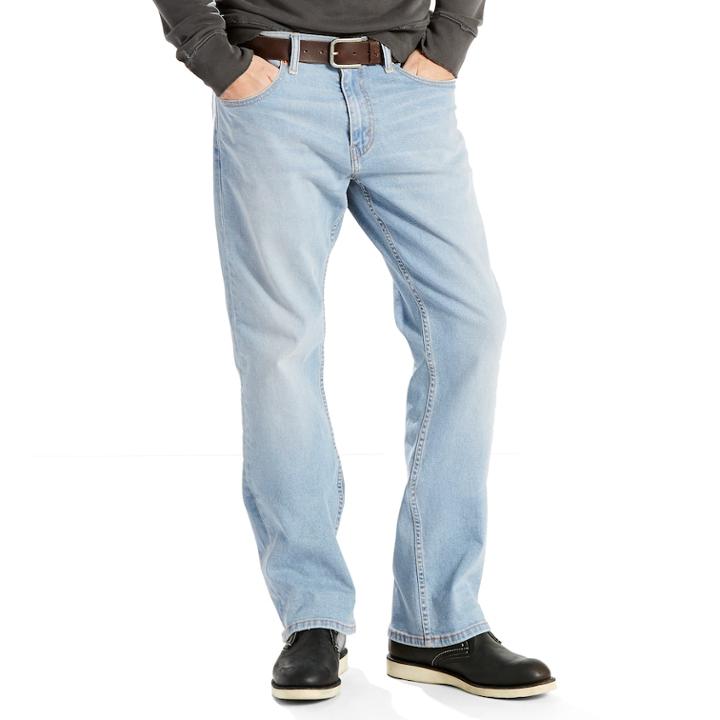 Men's Levi's&reg; 559&trade; Stretch Relaxed Straight Fit Jeans, Size: 42x32, Light Blue