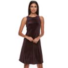 Women's Apt. 9&reg; Velvet Highneck Dress, Size: Large, Purple