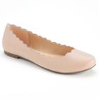 Lc Lauren Conrad Women's Scalloped Ballet Flats, Size: 9.5, Brt Pink