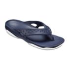Crocs Swiftwater Deck Men's Flip Flop Sandals, Size: 13, Blue