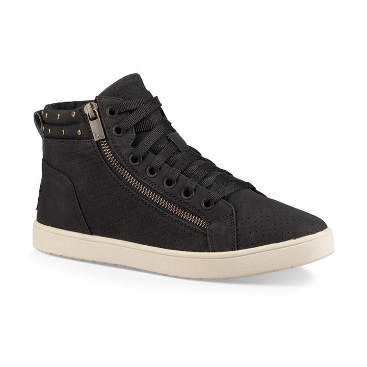 Koolaburra By Ugg Kayleigh Women's High Top Sneakers, Size: 8.5, Black