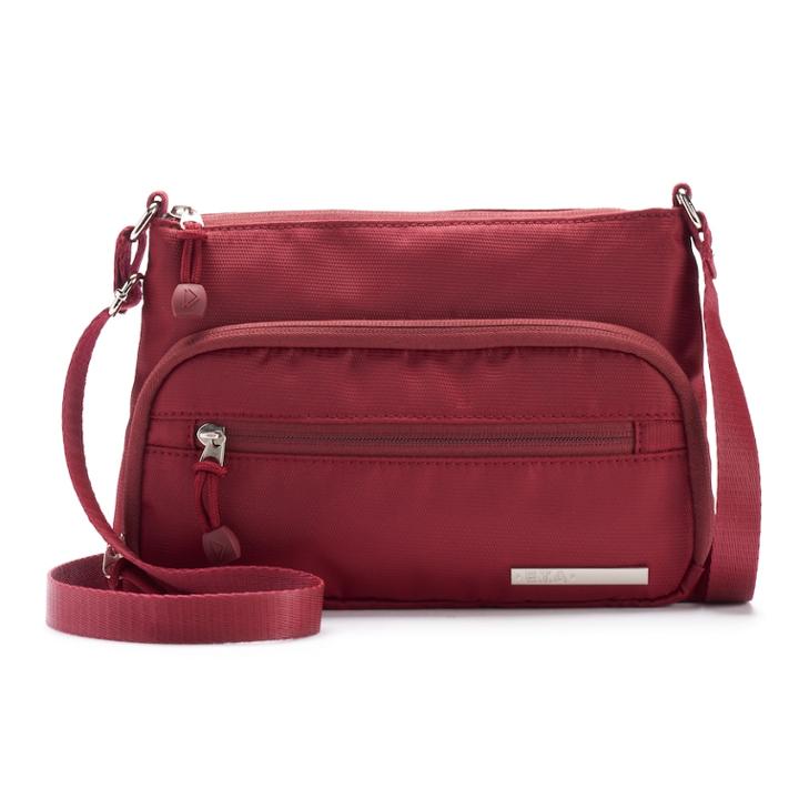 E.t.a By Rosetti Milan Crossbody Bag With Rfid-blocking Pouch, Women's, Dark Red