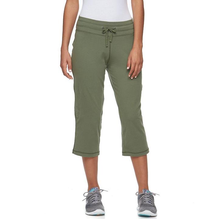 Tek Gear, Women's &reg; Core Lifestyle Capris, Size: Small, Green