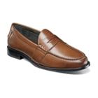 Nunn Bush Noah Men's Leather Penny Loafers, Size: Medium (8), Red/coppr (rust/coppr)