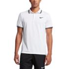 Men's Nike Tennis Polo, Size: Medium, White