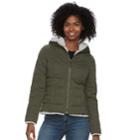 Women's Be Boundless Hooded Reversible Jacket, Size: Xxl, Med Green