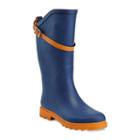 Henry Ferrera Nuface Women's Water-resistant Two-tone Rain Boots, Size: 8, Blue (navy)