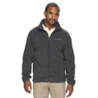Men's Columbia Flattop Ridge Fleece Jacket, Size: Medium, Med Grey