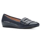 Andrew Geller Posy Women's Loafers, Size: Medium (9), Blue (navy)