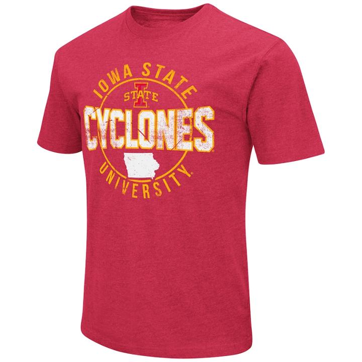 Men's Iowa State Cyclones Game Day Tee, Size: Xl, Dark Red