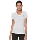 Women's Fila Sport&reg; V-neck Mesh Tee, Size: Small, White