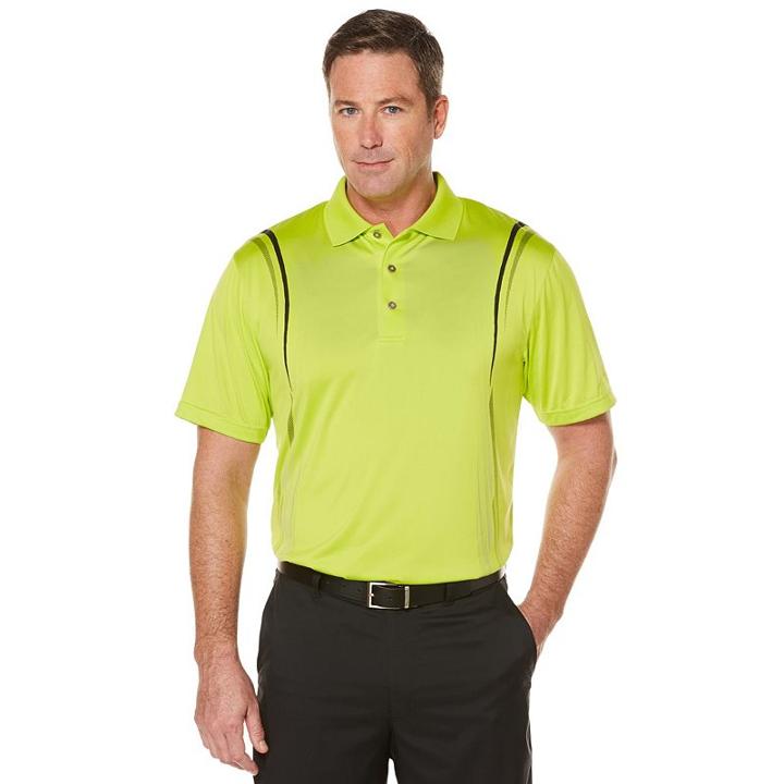 Men's Grand Slam Classic-fit Stretch Performance Golf Polo, Size: Xxl, Green Oth