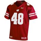 Men's Under Armour Wisconsin Badgers Replica Football Jersey, Size: Large, Red