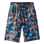 Boys 8-20 Nike Watercamo Swim Trunks, Boy's, Size: Small, Brt Orange