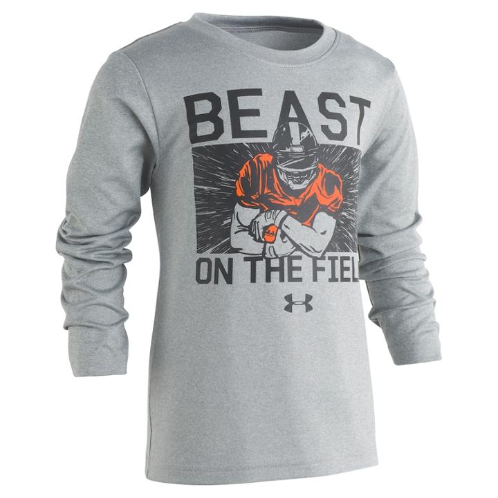 Boys 4-7 Under Armour Beast On The Field Graphic Tee, Size: 5, Oxford