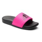 Adidas Adilette Cloudfoam Plus Kids' Slide Sandals, Girl's, Size: 5, Black
