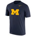 Men's Nike Michigan Wolverines Legend Dri-fit Tee, Size: Small, Blue (navy)