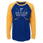 Boys 4-18 St. Louis Blues Hockey Sticks Tee, Size: 6-7, Blue (navy)