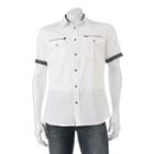 Big & Tall Rock & Republic Classic-fit Stretch Button-down Shirt, Men's, Size: Xxl Tall, White