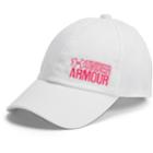 Girls 4-16 Under Armour Free Fit Graphic Logo Cap, White